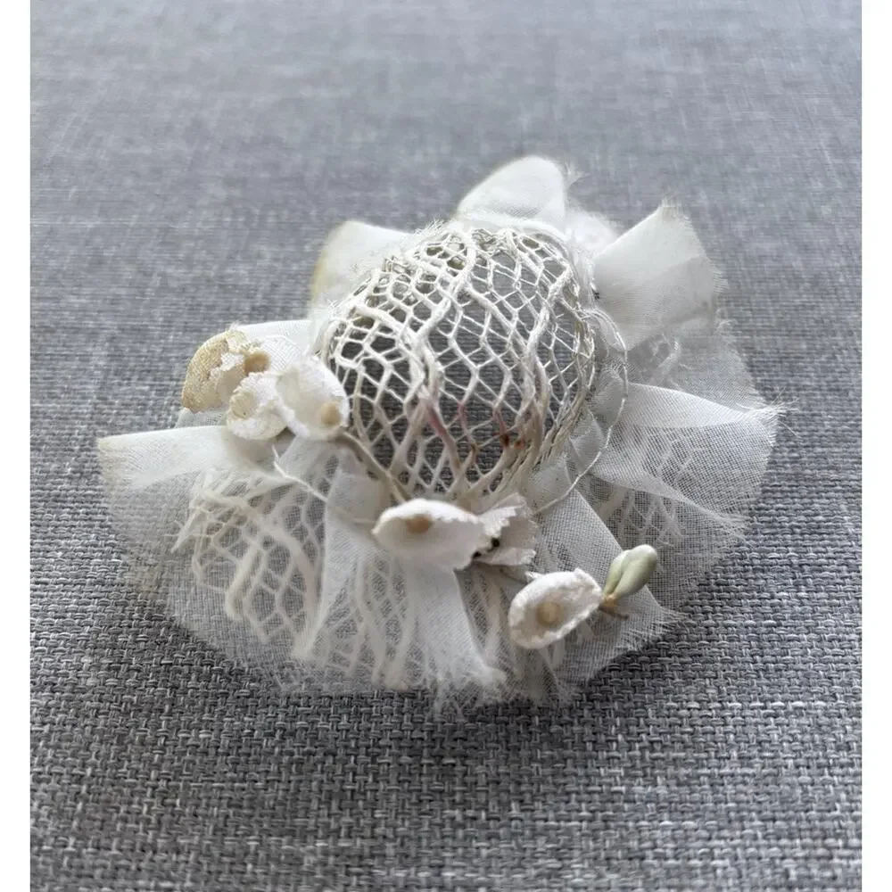 VINTAGE BARBIE HATS 'N HATS LACE Wedding HAT PAK ACCESSORY 1965-1966 ONLY HTF